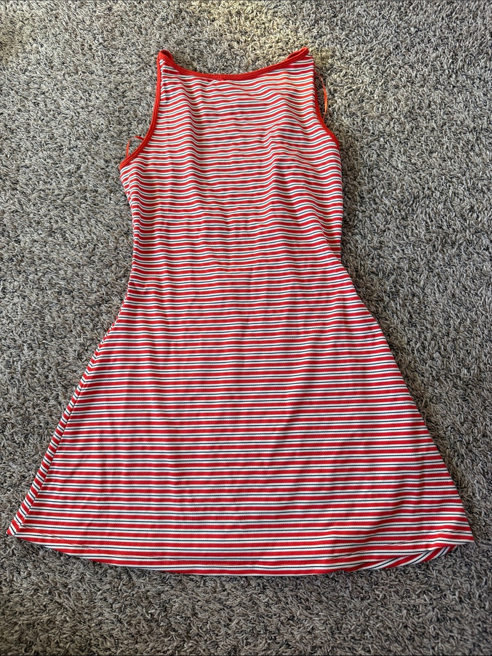Boatneck backless body con dress